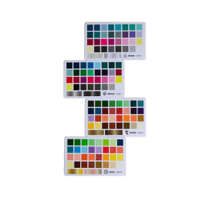 Colorcards for color analysis